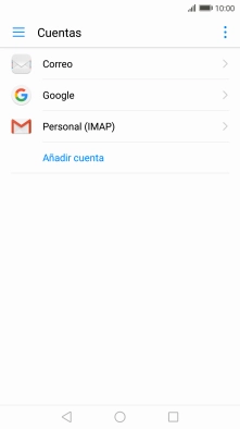 Pulsa el icono de menú.