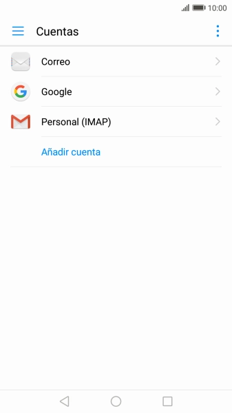 Pulsa el icono de menú.