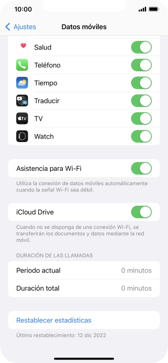 Pulsa el indicador junto a 