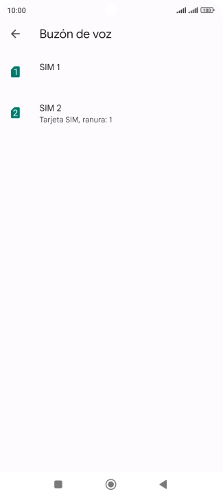 Pulsa la tarjeta SIM deseada.