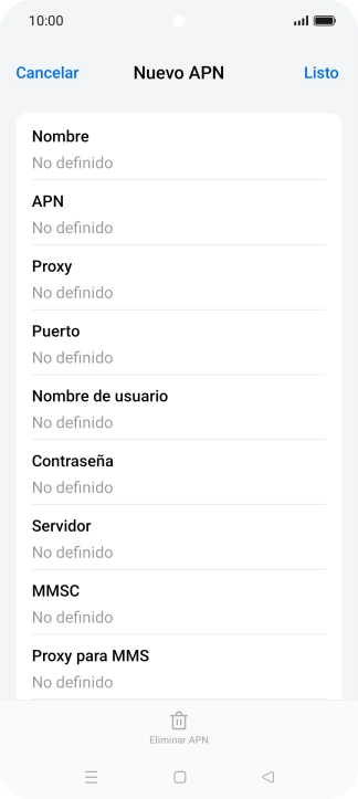Pulsa en el campo bajo 