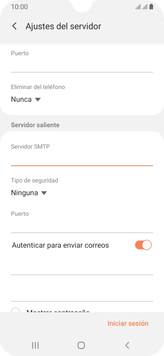 Pulsa la lista desplegable bajo 