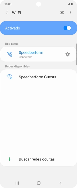 Pulsa la tecla de inicio para terminar y regresar a la pantalla de inicio.