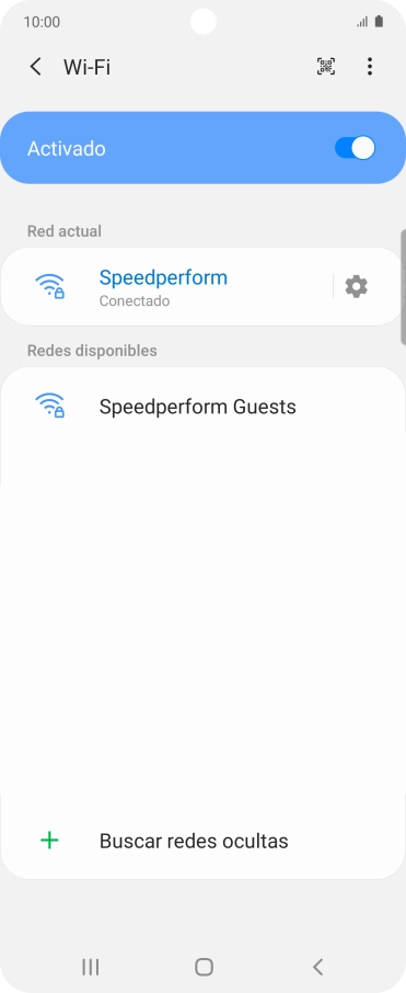 Pulsa la tecla de inicio para terminar y regresar a la pantalla de inicio.