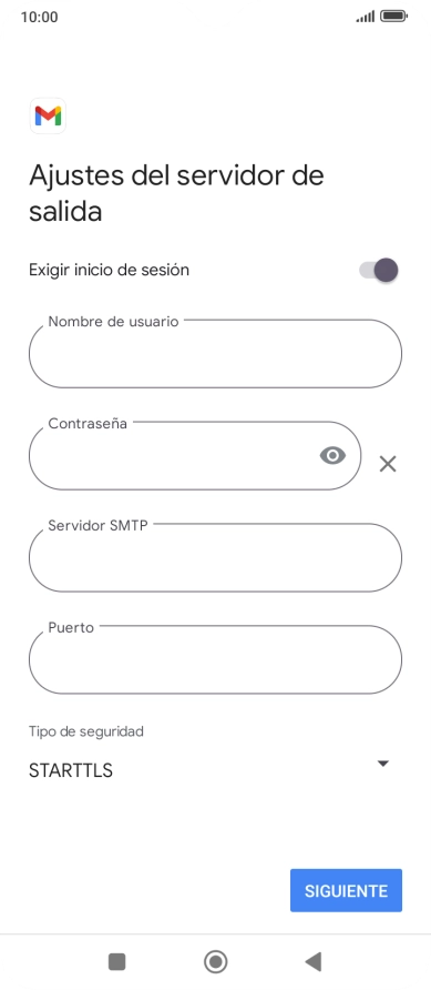 Pulsa el indicador junto a 