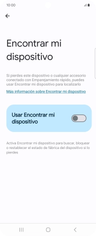 Pulsa el indicador junto a 