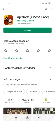 Pulsa la tecla de inicio para terminar y regresar a la pantalla de inicio.