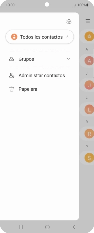 Pulsa Administrar contactos.