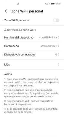 Pulsa Nombre del dispositivo.