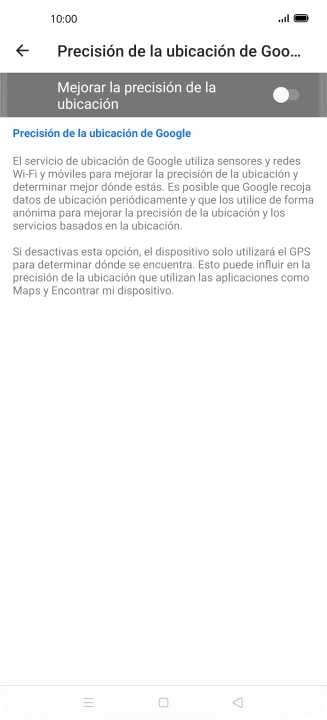 Si pulsas el indicador junto a 