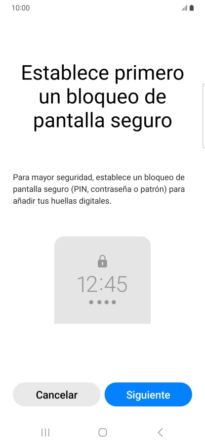 Pulsa Siguiente.