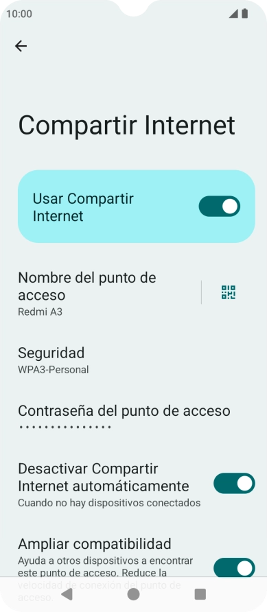 Pulsa la tecla de inicio para terminar y regresar a la pantalla de inicio.