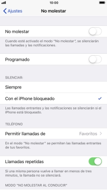Pulsa el indicador junto a 