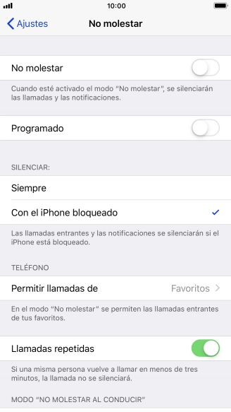 Pulsa el indicador junto a 