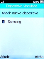 Pulsa colgar para terminar y regresar a la pantalla de inicio.