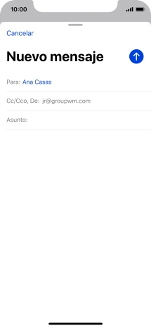 Pulsa en la campo junto a 