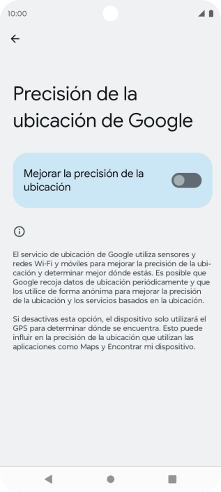 Si pulsas el indicador junto a 
