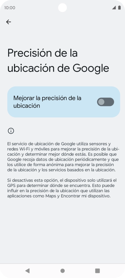 Si pulsas el indicador junto a 