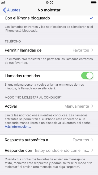 Pulsa el indicador junto a 