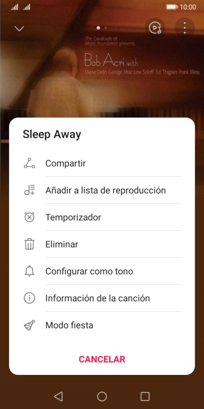 Pulsa Añadir a lista de reproducción.