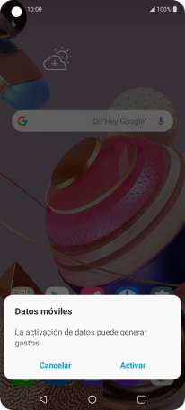 Si activas la función, pulsa Activar.