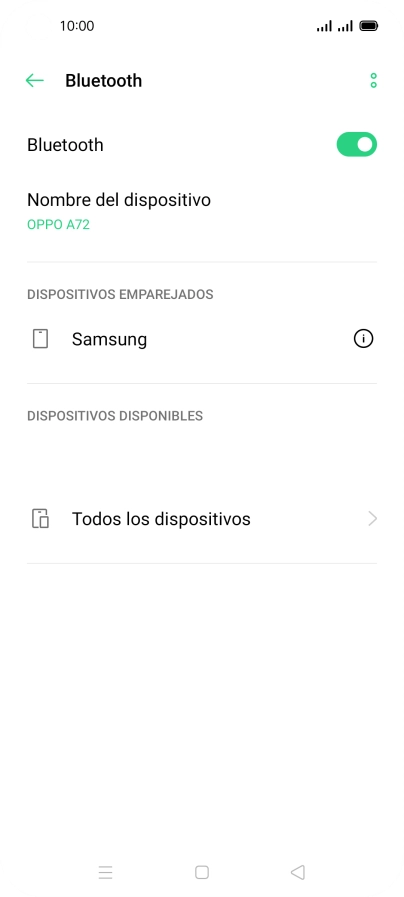 Pulsa la tecla de inicio para terminar y regresar a la pantalla de inicio.