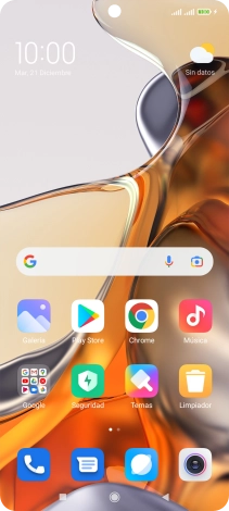 Cuando el icono de carga de batería aparece en la pantalla, el teléfono se está cargando.