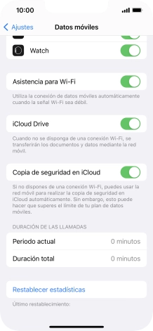 Pulsa el indicador junto a 