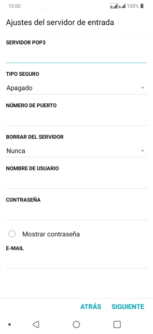 Pulsa la lista desplegable bajo 