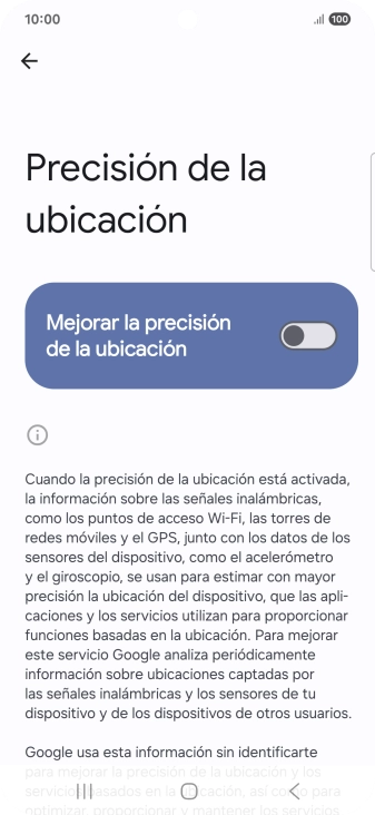 Si pulsas el indicador junto a 