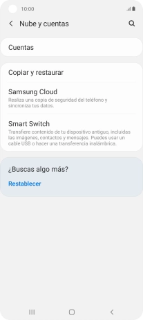 Pulsa Cuentas.