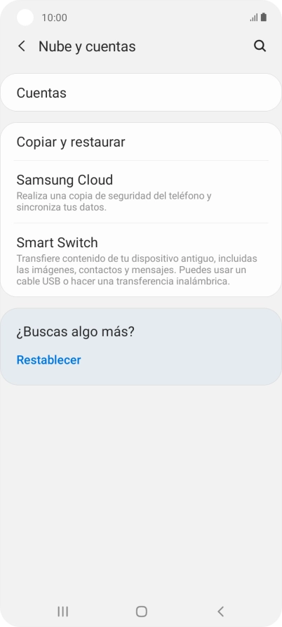 Pulsa Cuentas.