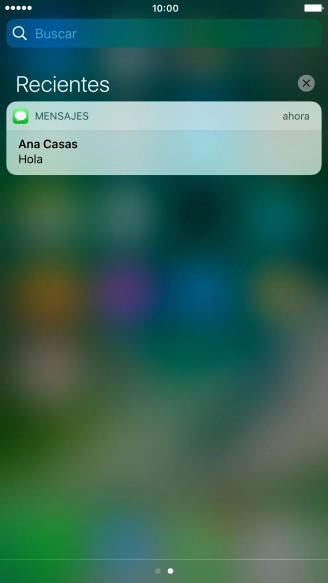 Pulsa la notificación deseada y sigue las indicaciones de la pantalla para utilizar la función seleccionada.