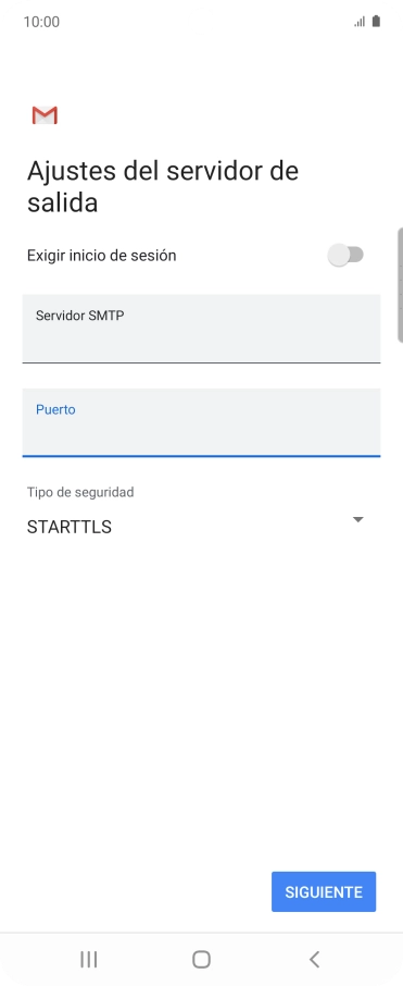 Pulsa la lista desplegable bajo 