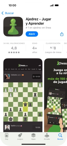 Desliza el dedo hacia arriba desde la parte inferior de la pantalla para terminar y volver a la pantalla de inicio.