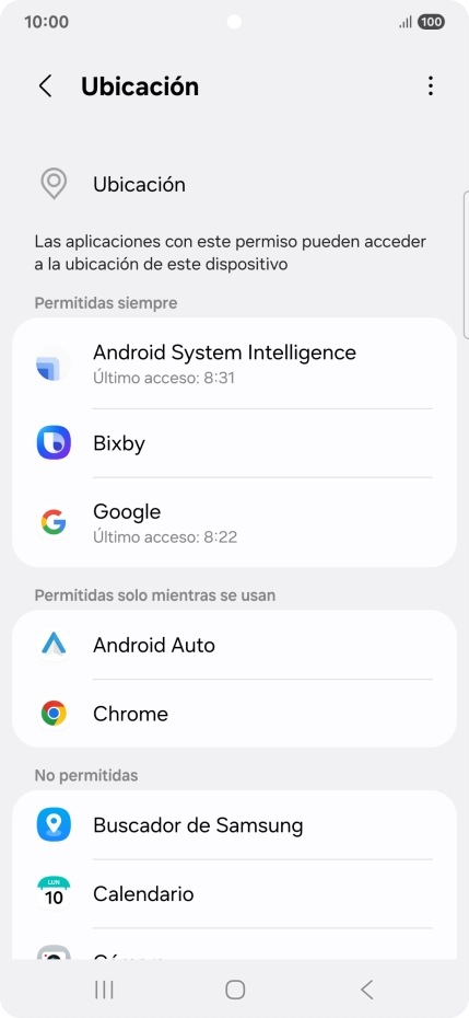 Pulsa la app deseada.