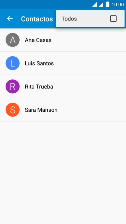 Pulsa Todos.