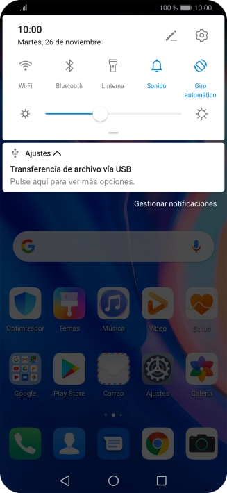 Pulsa Pulse aquí para ver más opciones..