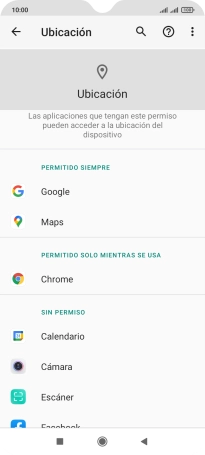 Pulsa la app deseada.