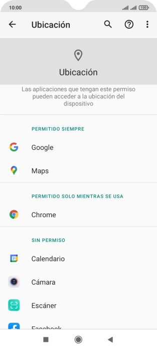 Pulsa la app deseada.