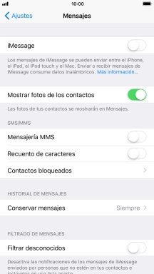 Pulsa el indicador junto a 