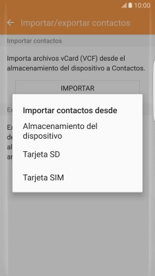 Pulsa Tarjeta SIM.