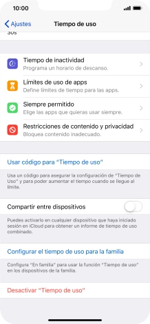 Pulsa el indicador junto a 