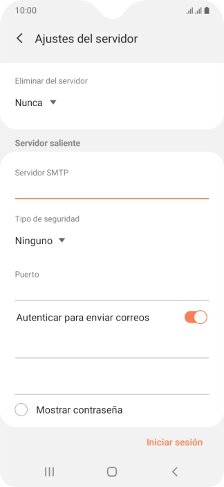 Pulsa la lista desplegable bajo 