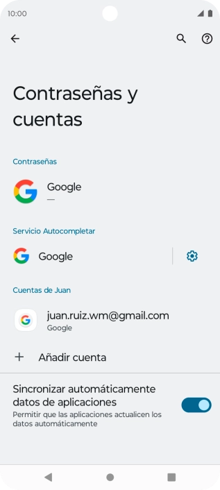 Pulsa la tecla de inicio para terminar y regresar a la pantalla de inicio.