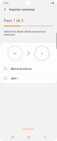 Pulsa el nombre de la tarjeta SIM.