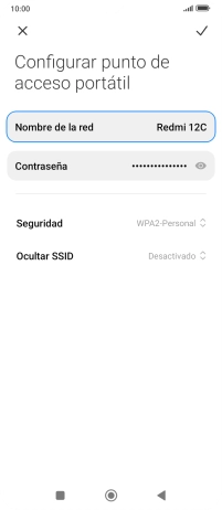 Pulsa Seguridad.