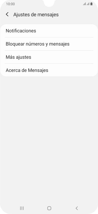 Pulsa Más ajustes.