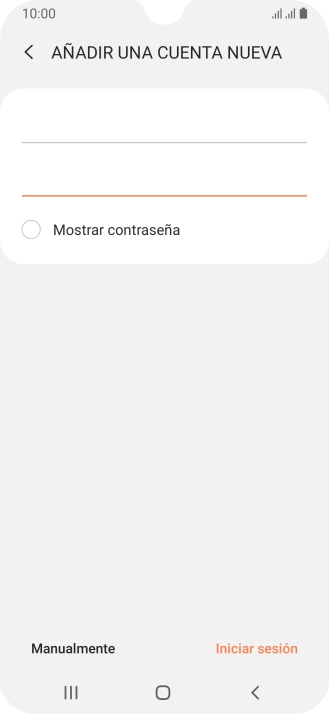 Pulsa Iniciar sesión.