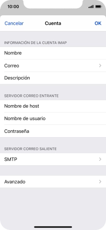 Pulsa SMTP.